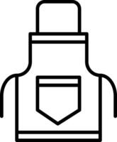 Apron Icon Design Symbol vector