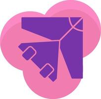 Glider Icon Design Symbol vector