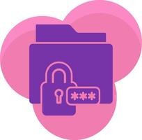 Data Encryption Icon Design Symbol vector