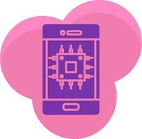 Cpu Icon Design Symbol vector