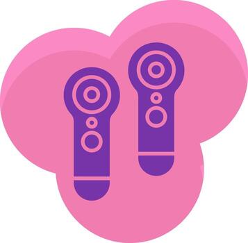 Controller Icon Design Symbol vector