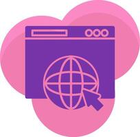 Web Page Icon Design Symbol vector