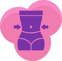 Waist Icon Design Symbol vector