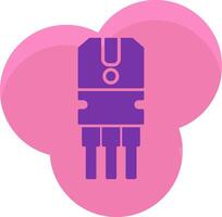 Transistor Icon Design Symbol vector