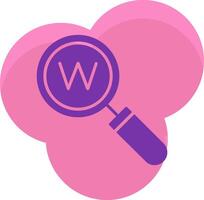 Keyword Icon Design Symbol vector