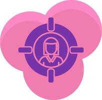 Target Icon Design Symbol vector