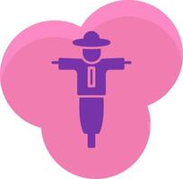 Scarecrow Icon Design Symbol vector
