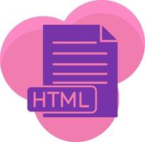 HTML Icon Design Symbol vector