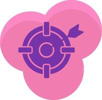 Target Icon Design Symbol vector