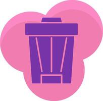 Trash Can Icon Design Symbol vector