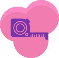 Tape Measure Icon Design Symbol vector