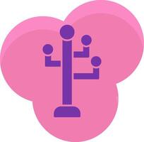 Coat Rack Icon Design Symbol vector