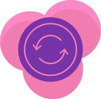 Refresh Icon Design Symbol vector