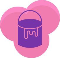 Paint Bucket Icon Design Symbol vector