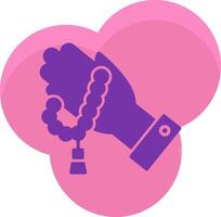 Tasbih Icon Design Symbol vector