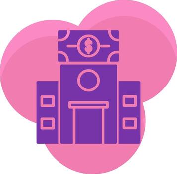 fijo activo icono diseño símbolo vector