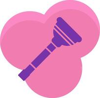 Plunger Icon Design Symbol vector