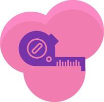 Measure Tape Icon Design Symbol vector