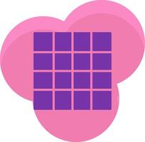 Grid Icon Design Symbol vector