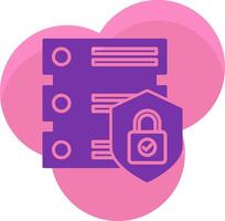 Database Icon Design Symbol vector