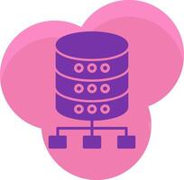 Database Icon Design Symbol vector