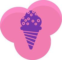 Ice Cream Cone Icon Design Symbol vector