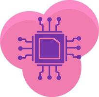 Cpu Icon Design Symbol vector