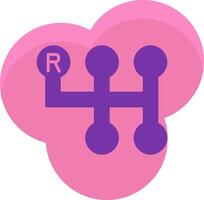 Gearshift Icon Design Symbol vector