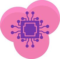 Cpu Icon Design Symbol vector