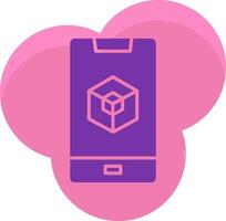 Augmented Reality Icon Design Symbol vector