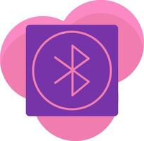 Bluetooth Icon Design Symbol vector