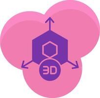 3d Icon Design Symbol vector
