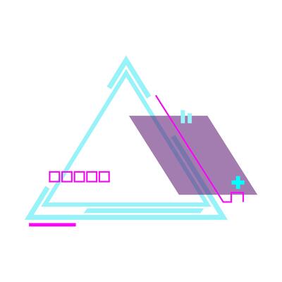 analytics tech banner cartoon illustration