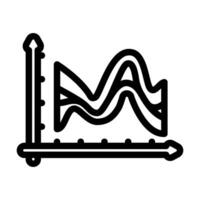 hyperparameter tuning machine learning line icon illustration vector