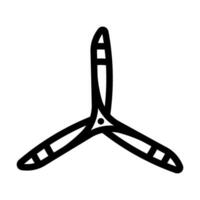 propeller unmanned aerial vehicle line icon illustration vector