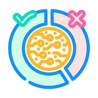 governance token decentralized application color icon illustration vector