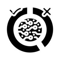 governance token decentralized application glyph icon illustration vector