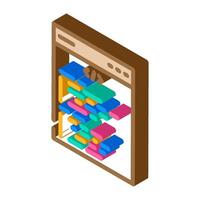 software programming code isometric icon illustration vector