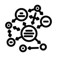 semantic web natural language processing nlp line icon illustration vector
