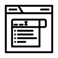 autocomplete natural language processing nlp line icon illustration vector