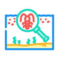 plankton world ocean color icon illustration vector