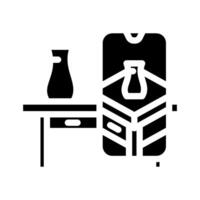 virtual object overlay augmented reality glyph icon illustration vector