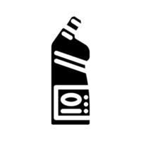chlorine bleach glyph icon illustration vector