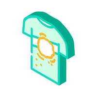 splash bleach isometric icon illustration vector