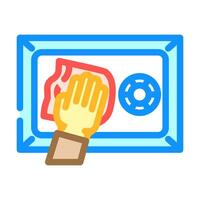 sink cleaning bleach color icon illustration vector