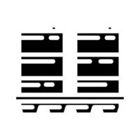 spill containment injury prevention glyph icon illustration vector