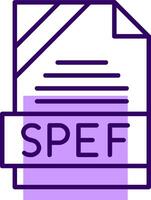 SPEF Outline Style Icon vector
