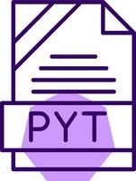 PYT Outline Style Icon vector