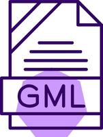 GML Outline Style Icon vector