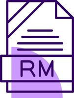 RM Outline Style Icon vector